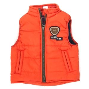 Carter's Orange Puffer Vest